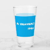 Frisse drankwater glas tumbler (Voorkant)