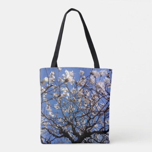 Frisse en heldere Canvas tas - blue skies (Achterkant)