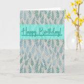 Frisse en nieuwe Kaart (Gele Bloem)