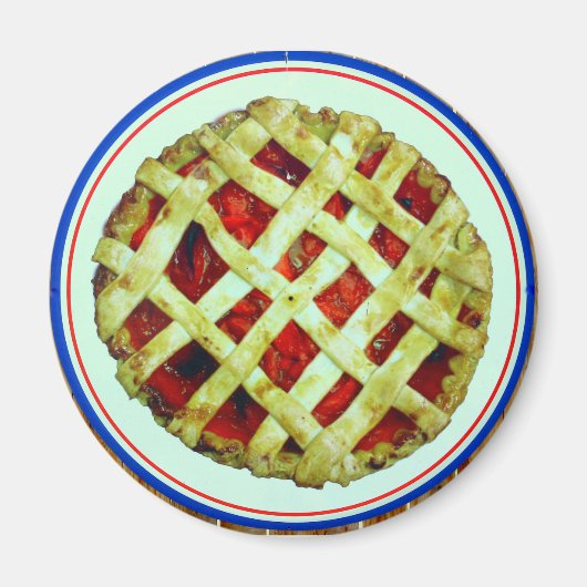 frisse homemade pie magnet (Voorkant)