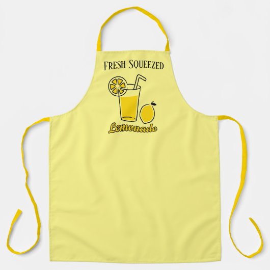 frisse limonadeverkoper schort (Voorkant)