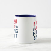 Frisse lucht wandelen geest mok (Midden)