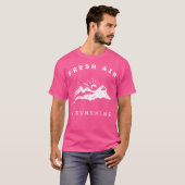 Frisse Lucht Zonneschijn Outdoor Lover Graphic Hik T-shirt (Voorkant volledig)