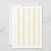 Frisse markt feestelijke douche kaart (Achterkant)