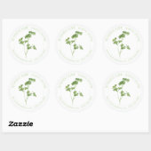 FRISSE PETERSELIE Biz ID Grote ronde Stickers (Vel)