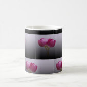 Frisse roze tulpen – lente bloei magische mok (Center)