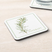 FRISSE ROZEMARIJN HARDE KUNSTSTOF Onderzetters (+t (Linkerzijde)