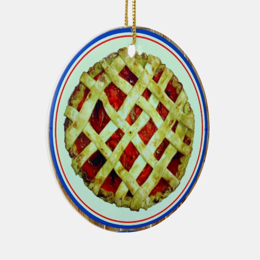 frisse sierbloem keramisch ornament (Rechts)