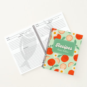 Frisse Sinaasappels Favoriete familie Recept Notitieboek