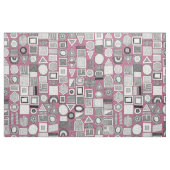 frisson memphis zwarte witte bes stof (Fat Quarter)