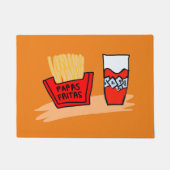 frites deurmat (Voorkant)