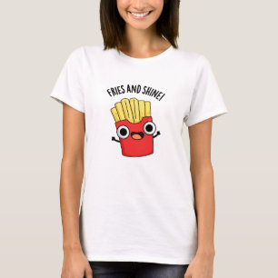Frites En Schitterende Grappige Voedsel Woordspeli T-shirt