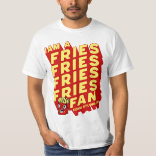 "Frites Fan - Leuk en speels design" T-shirt