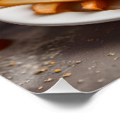 Frites & Ketchup Perfect Poster (Hoek)