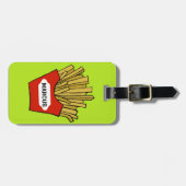 Frites op maat bagagelabel (Voorkant horizontaal)