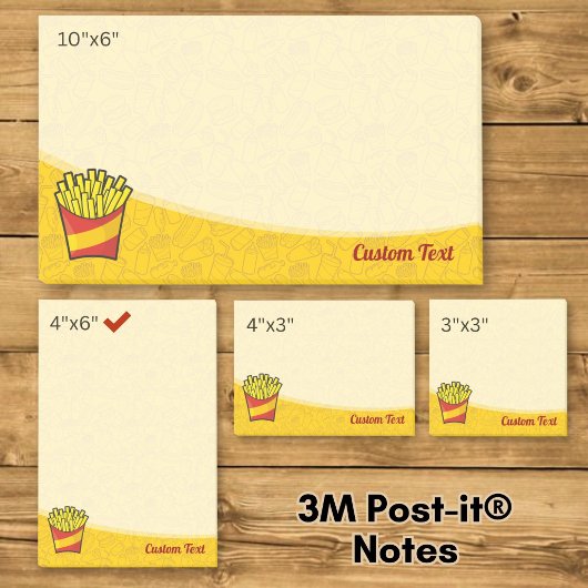 Frites Post-it® Notes