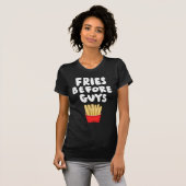 Frites Voor Jongens T-Shirt (Voorkant volledig)