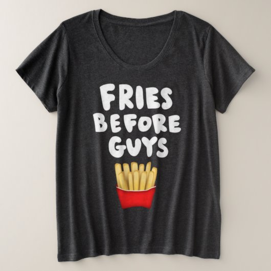 Frites Voor Jongens T-Shirt (Design voorkant)