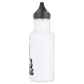 Frites voor jongens waterfles (530 ml), Wit (Rechts)
