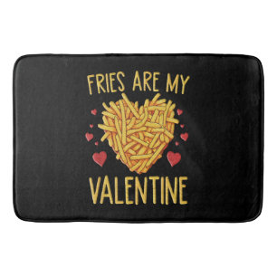 Frites Zijn Mijn Valentijn Badmat