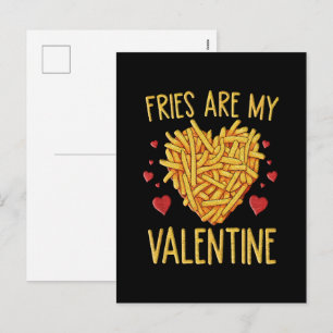 Frites Zijn Mijn Valentijn Feestdagenkaart