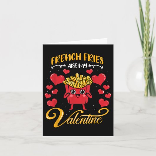 Frites Zijn Mijn Valentijn Frites Valentijn Kaart (Voorkant)