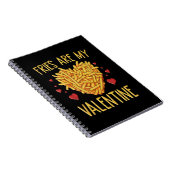 Frites Zijn Mijn Valentijn Notitieboek (Rechterzijde)