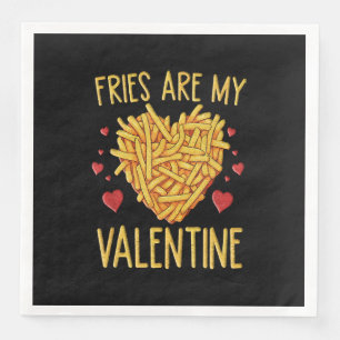 Frites Zijn Mijn Valentijn Servet