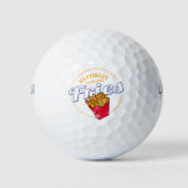 Friteschips Snack aardappel of friet Golfballen (Voorkant)