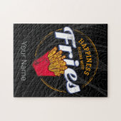 Friteschips Snack  aardappel of friet Legpuzzel (Horizontaal)