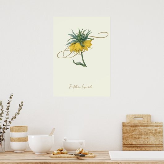 Fritillaire Poster (Keuken)