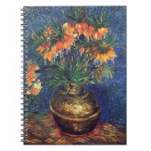 Fritillaries in a Copper Vase by Van Gogh Notitieboek (Voorkant)