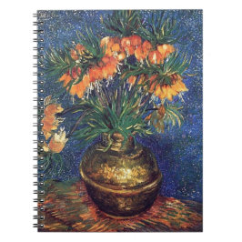 Fritillaries in a Copper Vase by Van Gogh Notitieboek