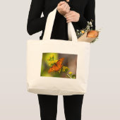 Fritillary Gulf Butterfly Gifts and Apparel Grote Tote Bag (Voorkant (product))