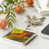 Fritillary Gulf Butterfly Gifts and Apparel Sleutelhanger (Zijkant)