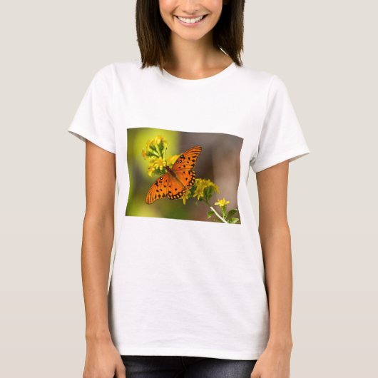 Fritillary Gulf Butterfly Gifts and Apparel T-shirt (Voorkant)