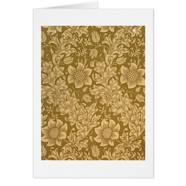 'Fritillary' wallpaper design, 1885 (Voorkant)