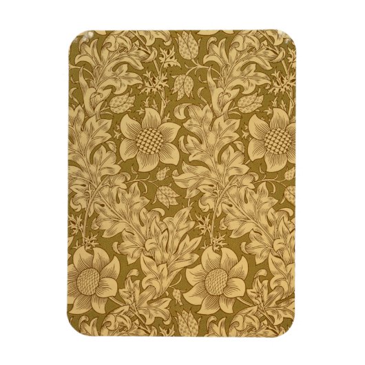 'Fritillary' wallpaper design, 1885 Magneet (Verticaal)