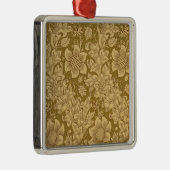 'Fritillary' wallpaper design, 1885 Metalen Ornament (Rechts)