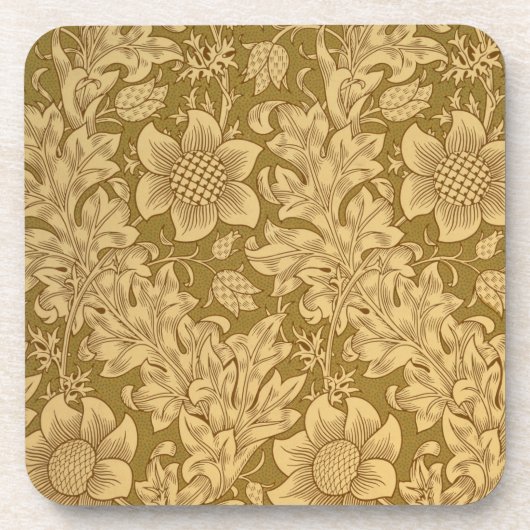 'Fritillary' wallpaper design, 1885 Onderzetter (Voorkant)