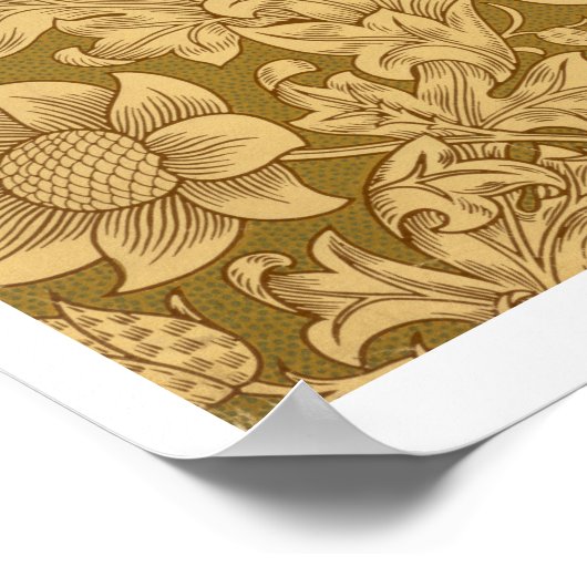 'Fritillary' wallpaper design, 1885 Poster (Hoek)