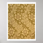 'Fritillary' wallpaper design, 1885 Poster (Voorkant)