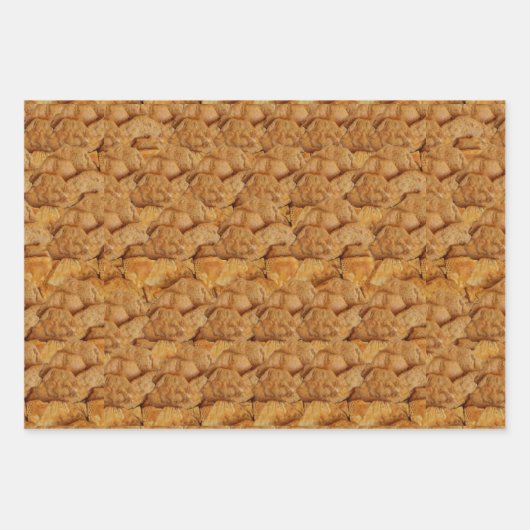 Fritten van fruit uit India Inpakpapier Vel (Voorkant)