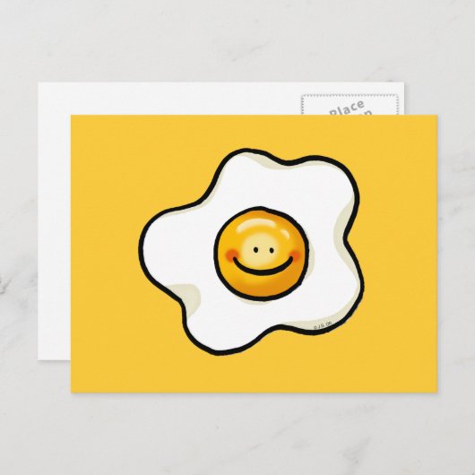 Frituureieren Briefkaart (Voorkant / Achterkant)