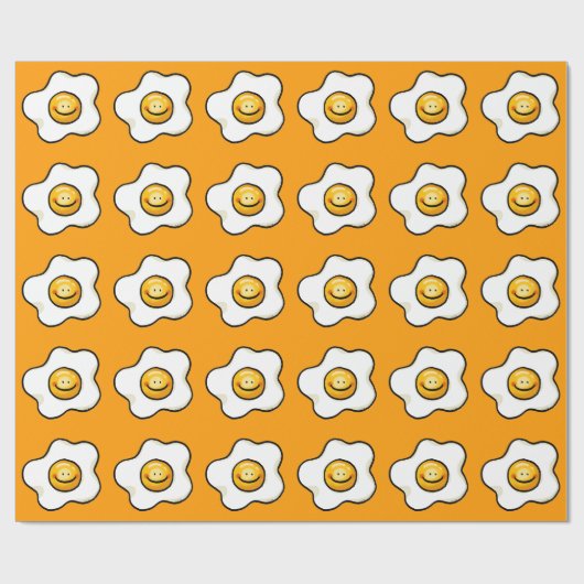 Frituureieren Cadeaupapier (Vlak)