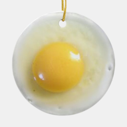 frituureifoto keramisch ornament (Voorkant)
