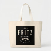 Fritz Grote Tote Bag (Voorkant)