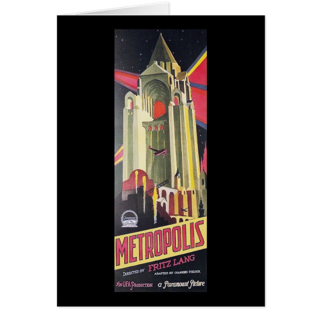 Fritz Lang Metropolis (Voorkant)