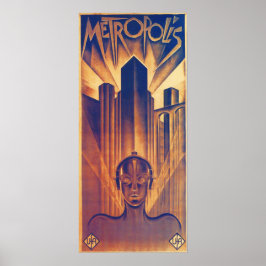 Fritz Lang METROPOLIS (1927)  Poster Movie