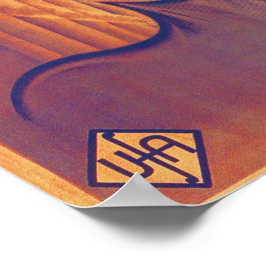 Fritz Lang METROPOLIS (1927) Poster Movie (Hoek)